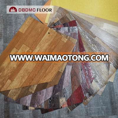 Heterogeneous vinyl flooring roll for dance room