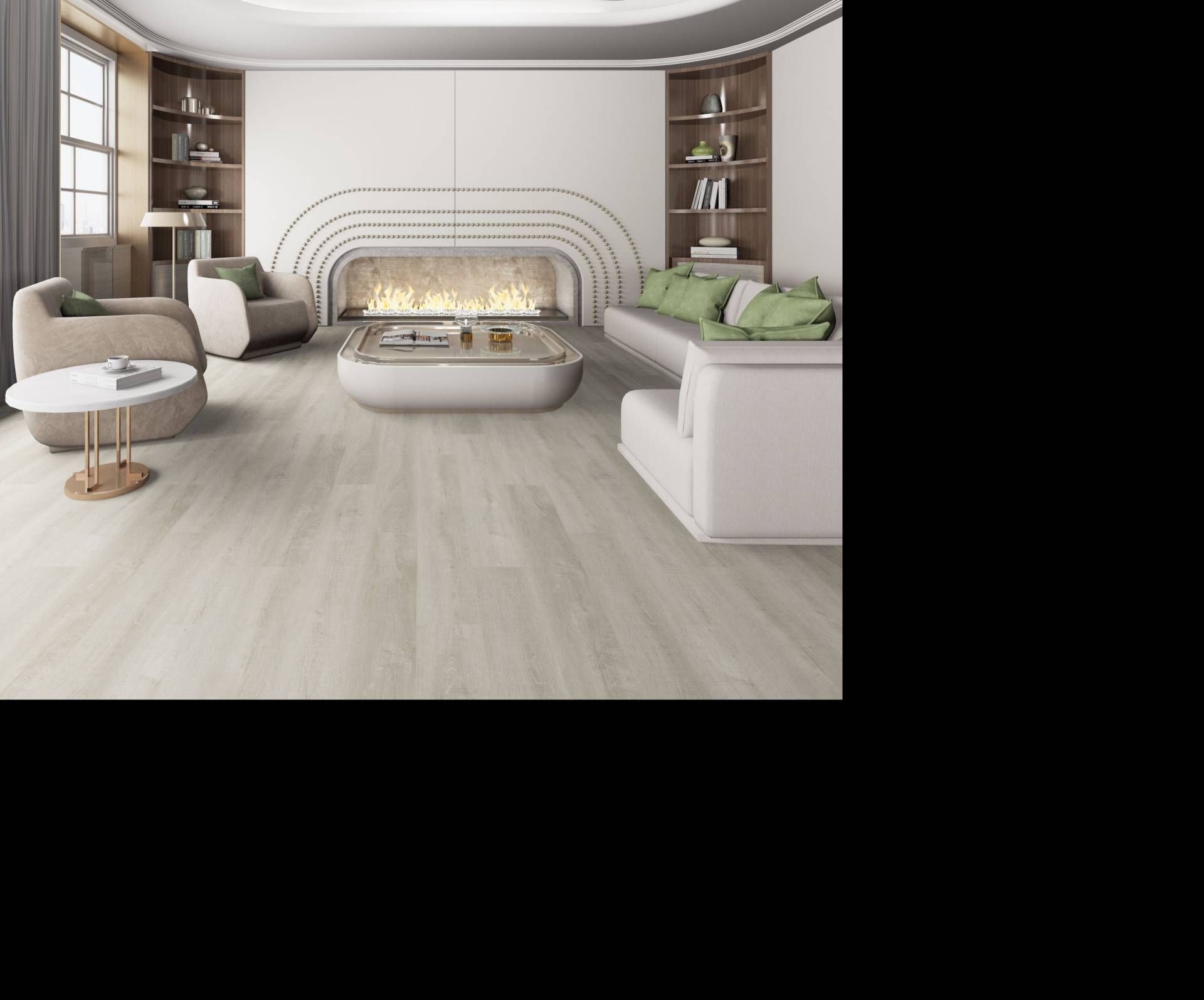 Floor And Accessories Plastic Floor Leather Lvt Spc Click Vinyl Flooring